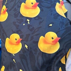 NWT Duck Print Swim trunks